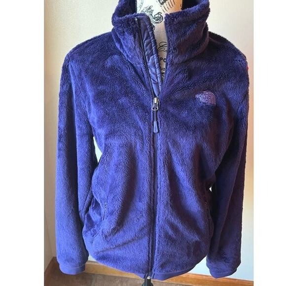 The North Face Women's Blue/purple Osito Full Zip Fleece Jacket size medium - Picture 6 of 16